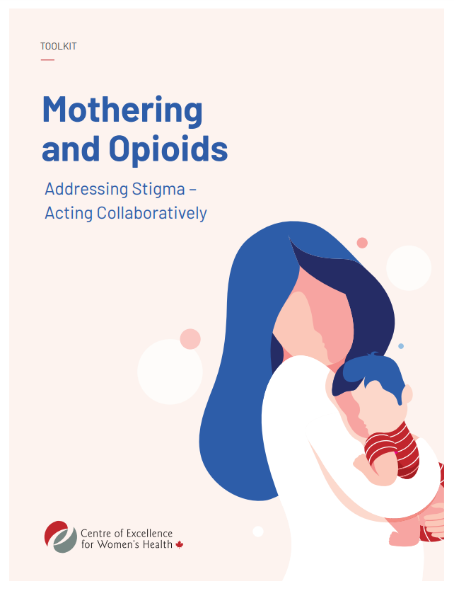 'Mothering and Opioids' report cover