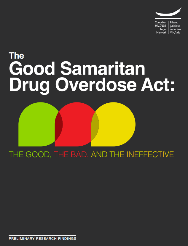 'The Good Samaritan Drug Overdose Act' report cover