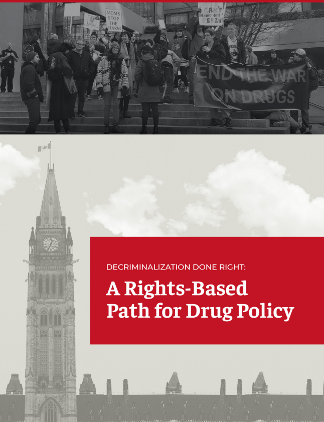 'Decriminalization Done Right' report cover