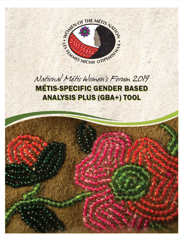 Cover page with beadwork of flowers.  